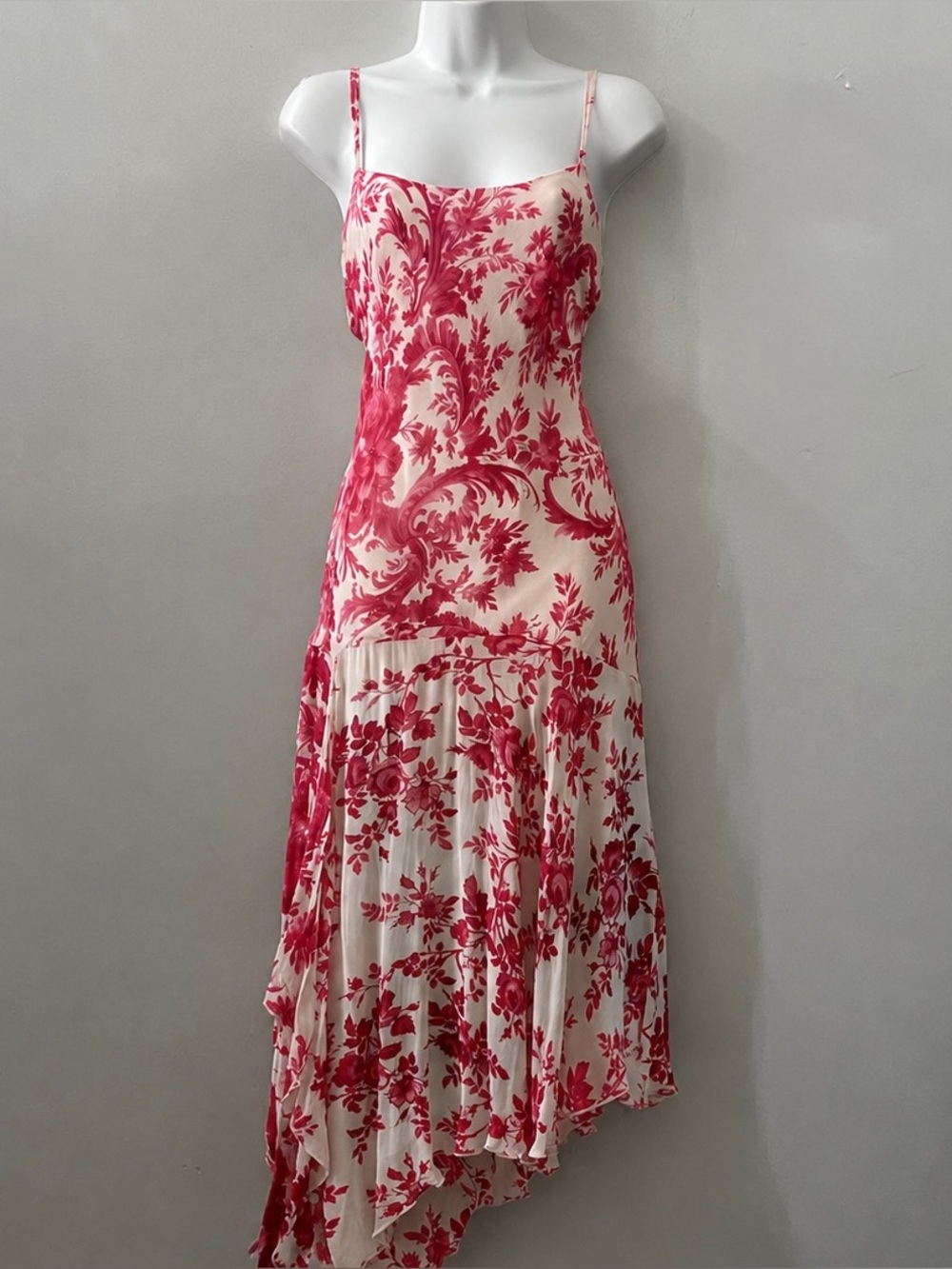 Vintage Y2K Charlotte Russe Floral Beaded Dress